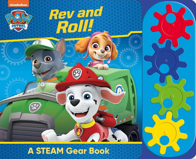 PAW Patrol Rev and Roll! STEAM Gear Book