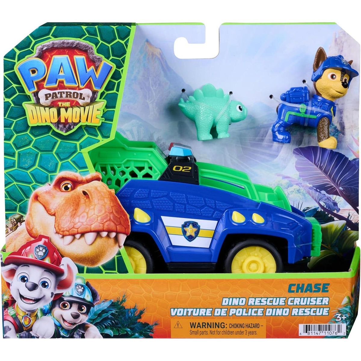 PAW Patrol: The Dino Movie - Chase Dino Rescue Cruiser