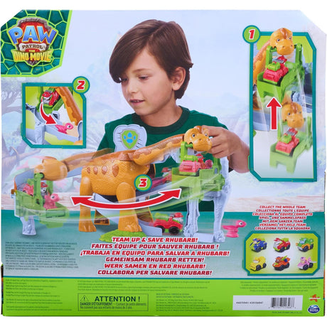 PAW Patrol: The Dino Movie Lift & Race Dino Playset
