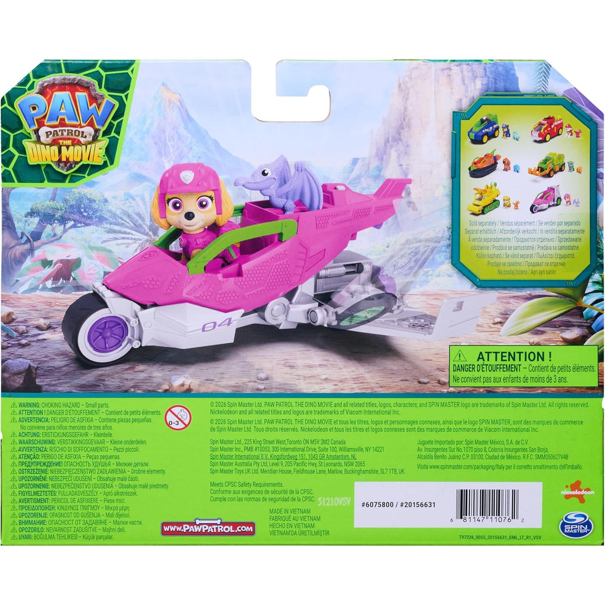 PAW Patrol: The Dino Movie Skye Dino Vehicle