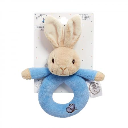 Peter Rabbit Plush Ring Rattles