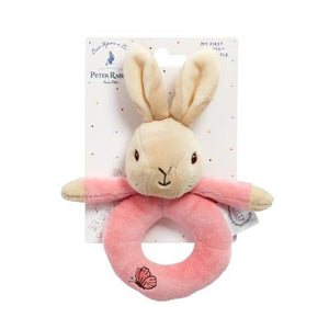 Flopsy Bunny Plush Ring Rattles