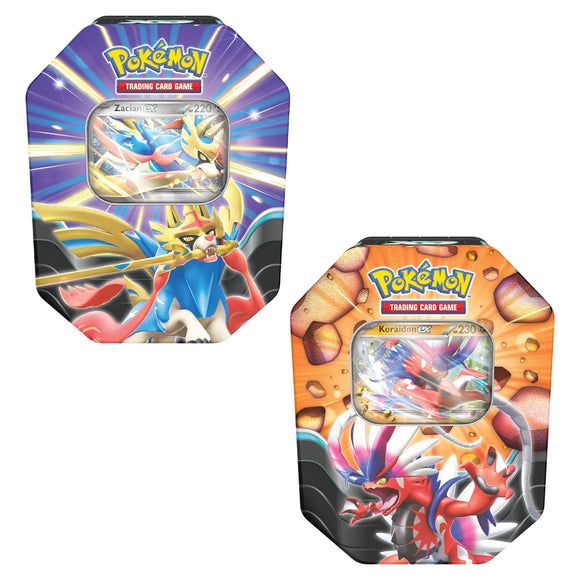 Pokémon Trading Card Game: Slashing Legends ex Tin