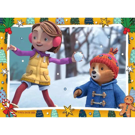Paddington Bear Christmas 4-in-a-Box Puzzles