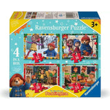 Paddington Bear Christmas 4-in-a-Box Puzzles