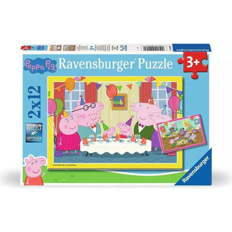 Peppa Pig 2x12-piece Puzzles