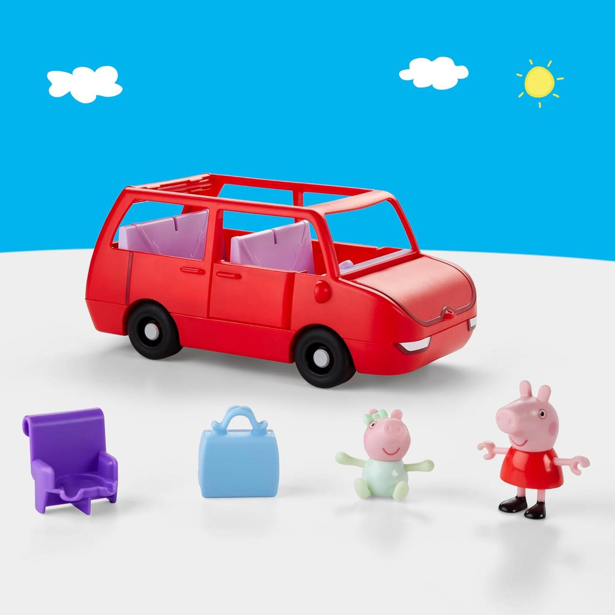 Peppa Pig Peppa's Big Family Car with Baby Evie