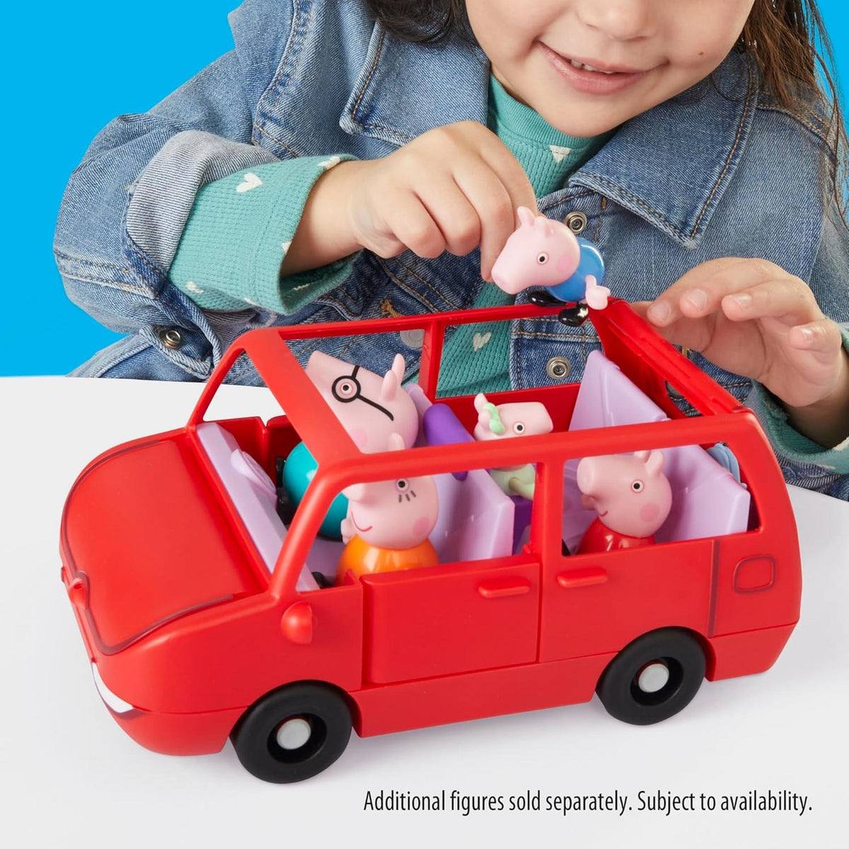 Peppa Pig Peppa's Big Family Car with Baby Evie