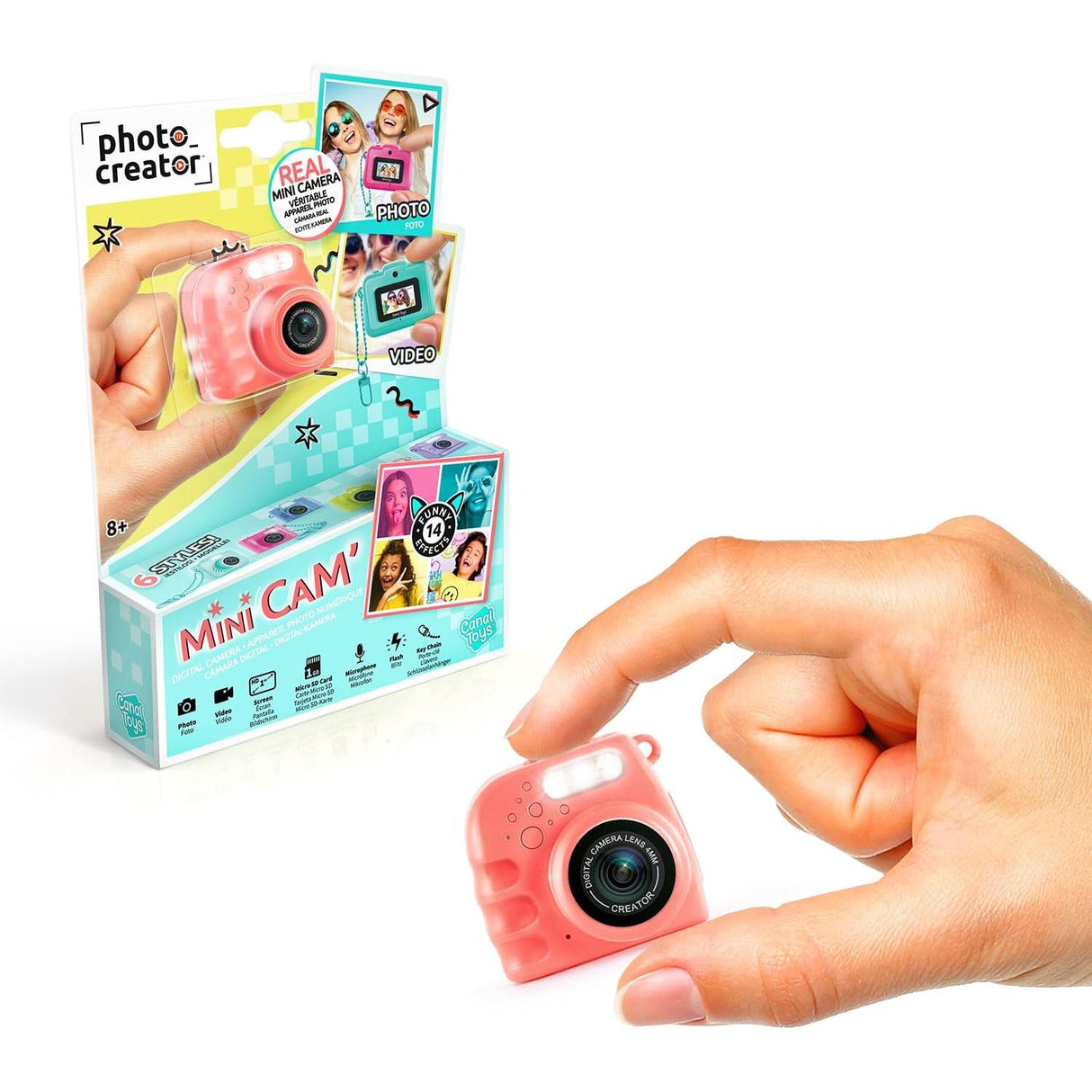 Photo Creator Mini Cam Digital Camera, Assorted