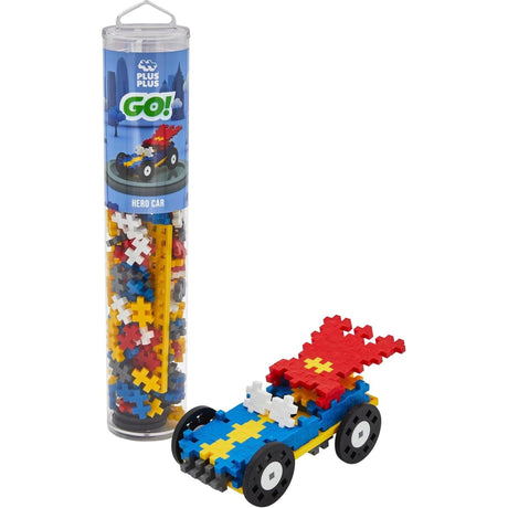 Plus-Plus Colour Cars Tube 200 pcs - Assorted Styles