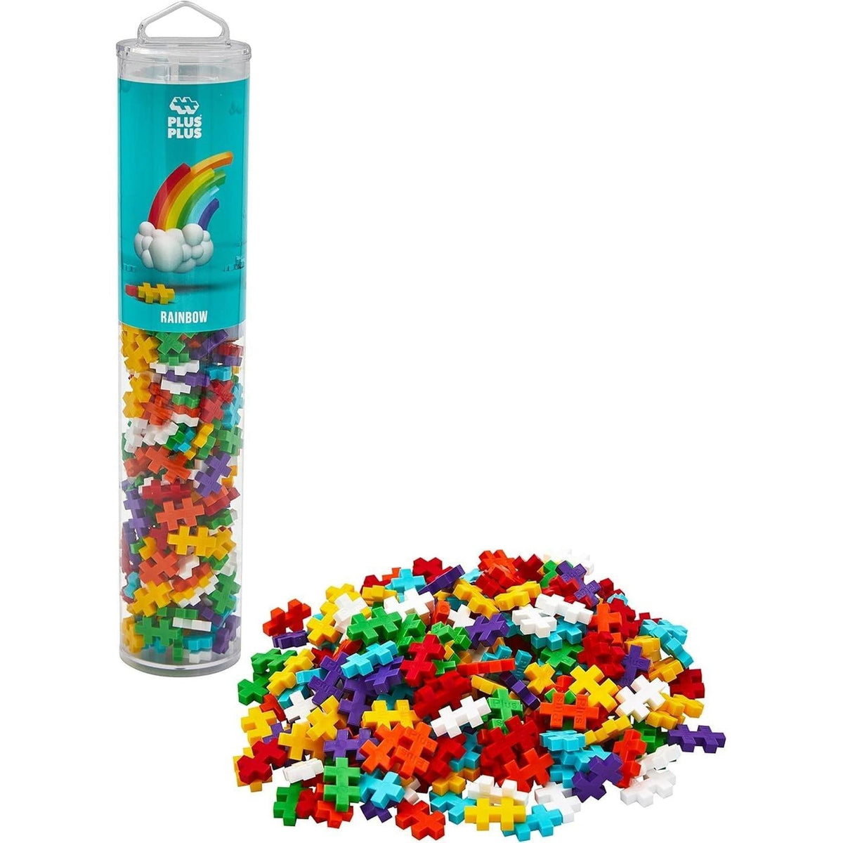 Plus-Plus Colour Mix Tube 240 pcs - Assorted Styles