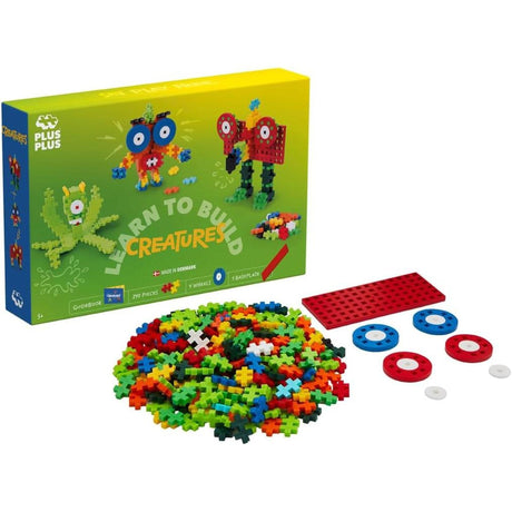 Plus-Plus Learn to Build Box 240 pcs - Creatures