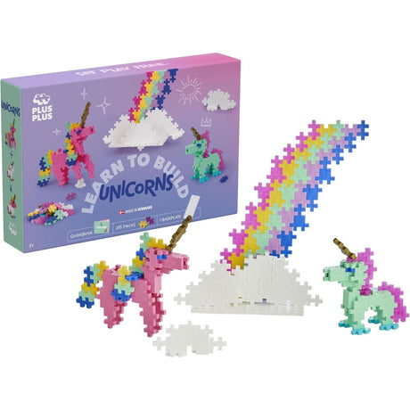 Plus-Plus Learn to Build Box 240 pcs - Unicorns