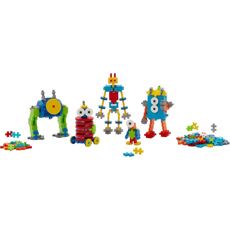 Plus-Plus Learn to Build Box 250 pcs - Robots