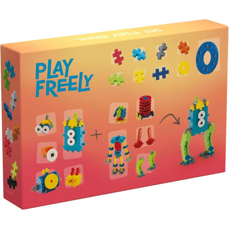 Plus-Plus Learn to Build Box 250 pcs - Robots