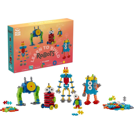 Plus-Plus Learn to Build Box 250 pcs - Robots