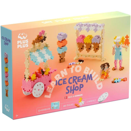 Plus-Plus Learn to Build Box 285 pcs - Ice Cream Shop