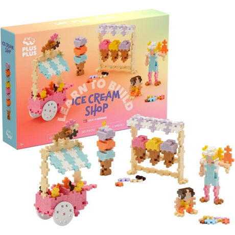 Plus-Plus Learn to Build Box 285 pcs - Ice Cream Shop