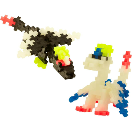 Plus-Plus Tube 100 pcs - Glow Dragons