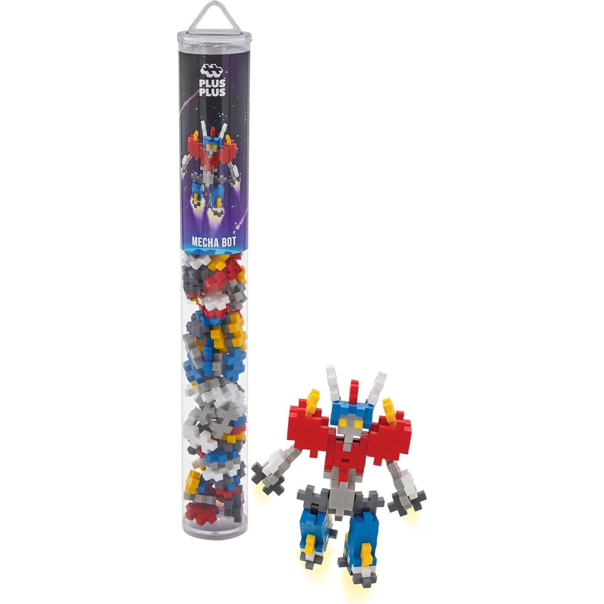 Plus-Plus Tube 100 pcs - Mecha Bot