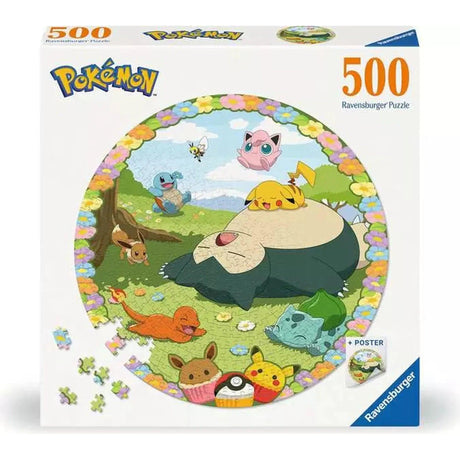 Pokemon 500-piece Circular Puzzle