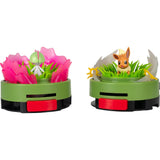 Pokemon Battle Disc Showdown with Eevee and Ralts