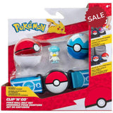 Pokemon Clip 'N' Go Poke Ball Belt Set - Quaxly