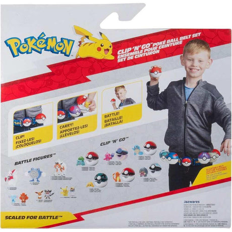 Pokemon Clip 'N' Go Poke Ball Belt Set - Quaxly