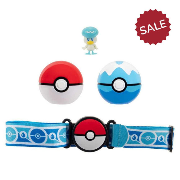 Pokemon Clip 'N' Go Poke Ball Belt Set - Quaxly
