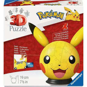 Pokemon Pikachu with Ears 3D Puzzle Ball