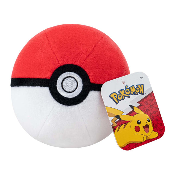Pokemon Poke Ball 5-inch Plush, Assorted