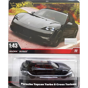 Hot Wheels Premium 1:43 Real Riders Porsche Taycan Turbo S Cross Turismo