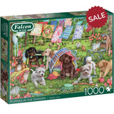 Puppies in the Garden Jigsaw Puzzle 1000 pcs.