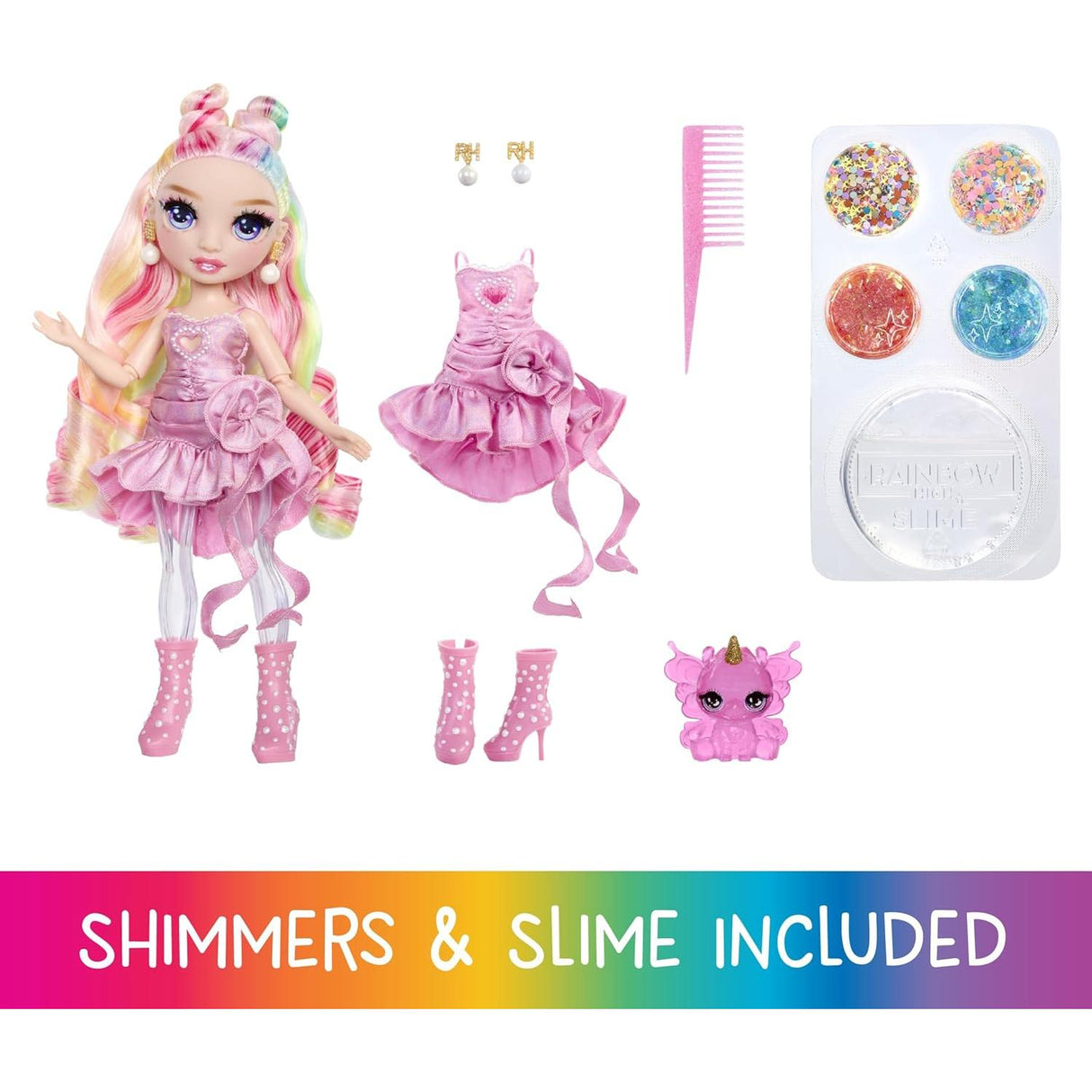 Rainbow High: Rainbow Shimmers Bella Parker Doll