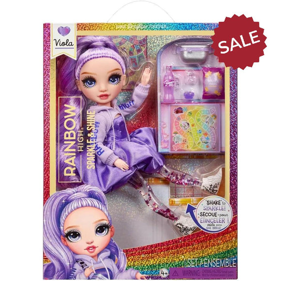 Rainbow High Sparkle & Shine Doll - Viola