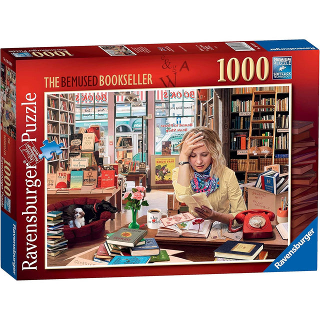 Ravensburger Puzzle: The Bemused Bookseller 1000-pcs