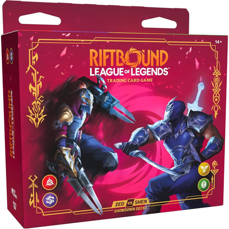 Riftbound: League of Legends Trading Card Game - Vendetta Showdown Decks Zed Vs Shen