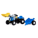 Rolly New Holland Ride-On Tractor with Trailer