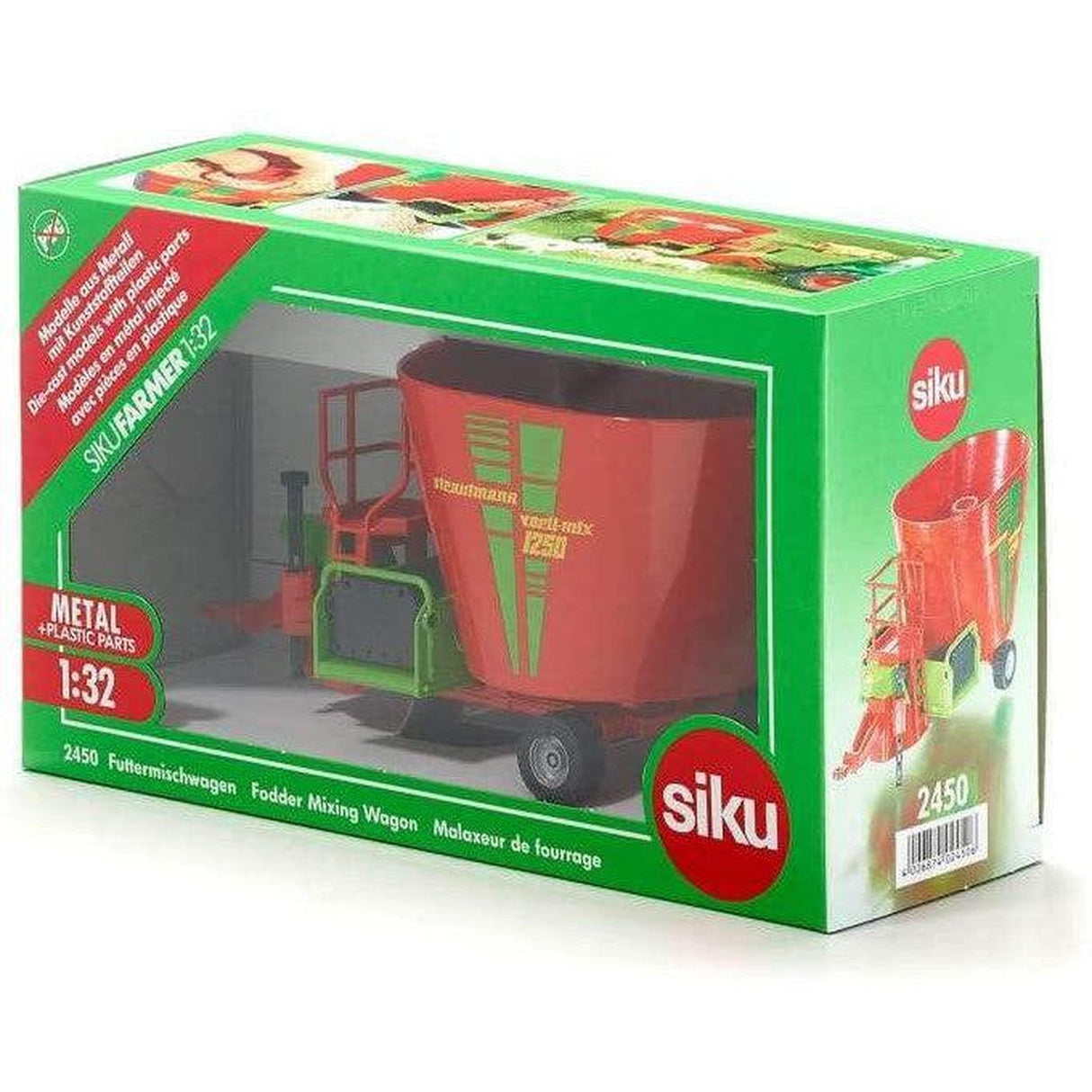 SIKU 2450 Fodder Mixing Wagon 1:32 Scale