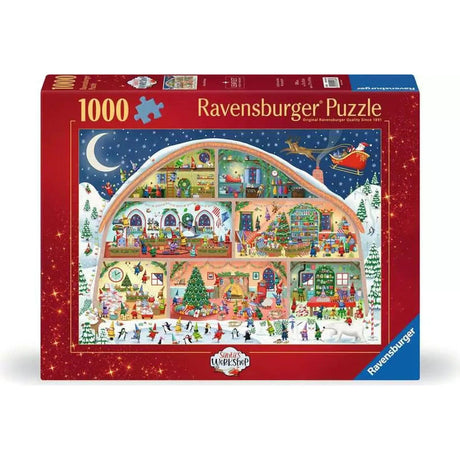 Santa's Workshop 1000-piece Puzzle