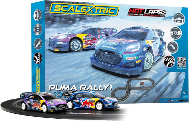 Scalextric Puma Rally1 WRC Hot Laps Race Set