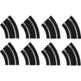 Scalextric R2 Curves (x8) Track Extension Pack