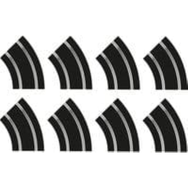 Scalextric R2 Curves (x8) Track Extension Pack