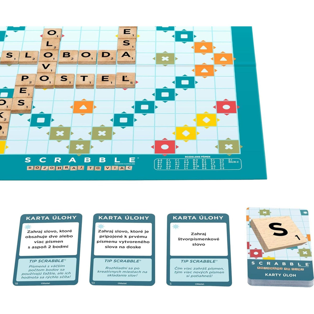 Scrabble Wooden 2-in-1 Board Game