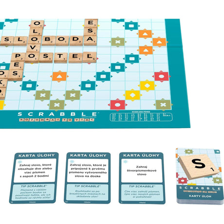 Scrabble Wooden 2-in-1 Board Game