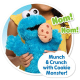 Sesame Street Nom Nom Cookie Monster Interactive Plush