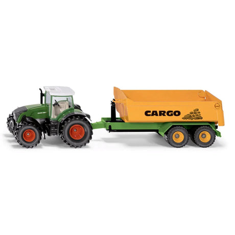 Siku Fendt with hooklift trailer and carriage 1:50 Scale