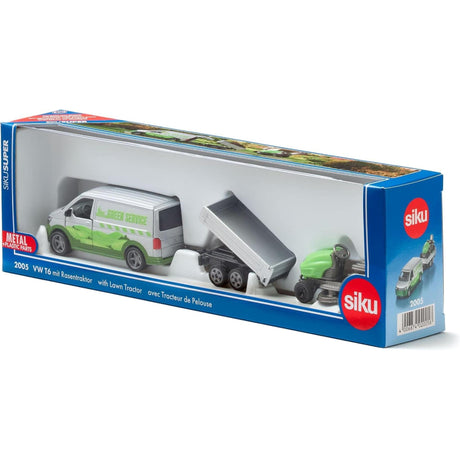 Siku VW T6 with lawn tractor 1:50 Scale