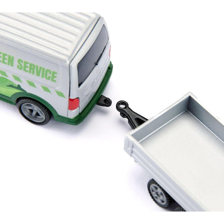 Siku VW T6 with lawn tractor 1:50 Scale