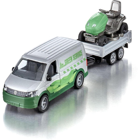 Siku VW T6 with lawn tractor 1:50 Scale